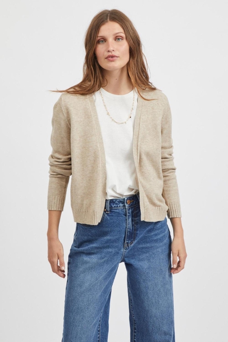 Vila viril short l/s knit cardigan-noos